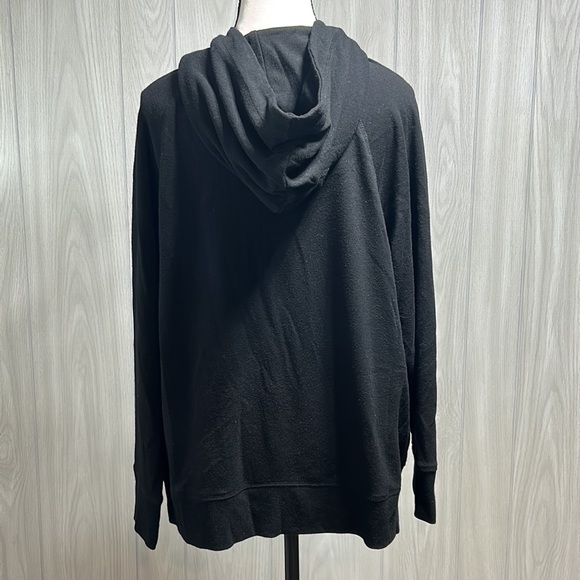 Pink Rose black hoodie size large - Picture 5 of 13